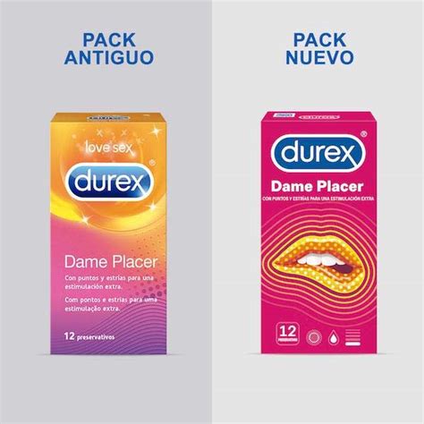 Condones Durex Estriados Dame Placer 12 Uds Condones Mix