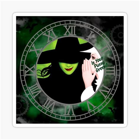 Is Yo Pussy Green Sticker For Sale By TheWerqShop Redbubble