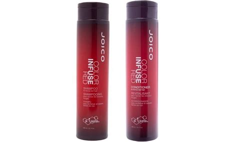 Joico Color Infuse Red Shampoo And Conditioner Combo To Revive Red Hair 101 Oz Groupon