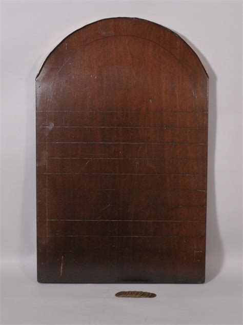 S/3132 Antique 19th Century Mahogany Shove Halfpenny Board | BADA