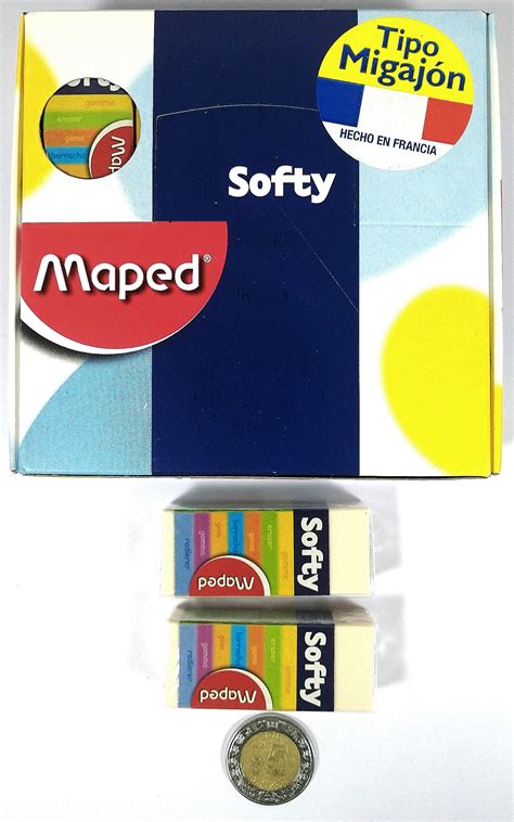 Goma Maped Softy X Caja Casa Papelera Monroy