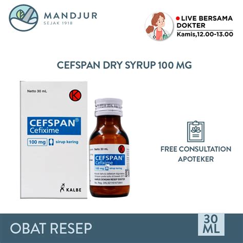 Jual Cefspan Sirup 30 Ml Shopee Indonesia