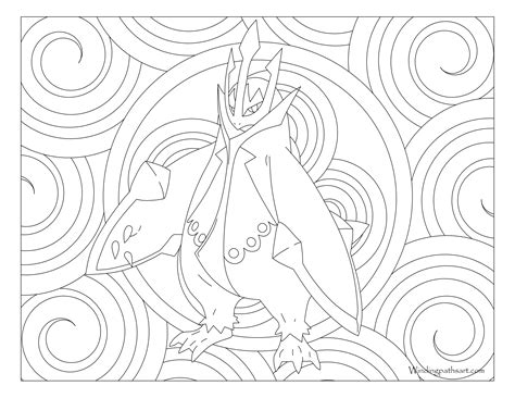 Spheal Coloring Page Coloring Pages