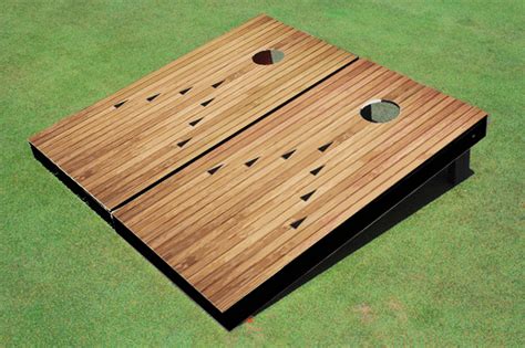 Bowling Alley Theme Cornhole Boards