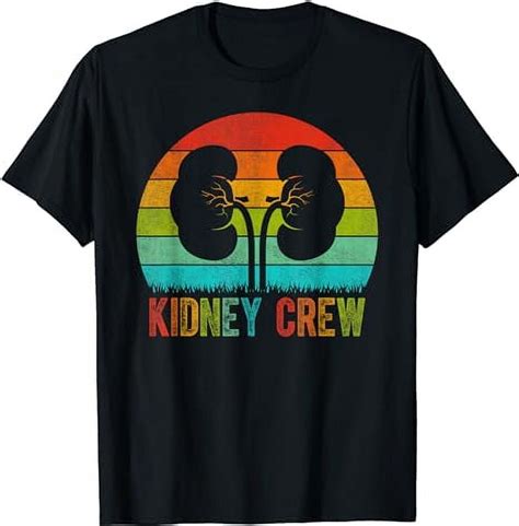 Kidney Crew Dialysis Team Nephrology Nurse Dialysis T Shirt