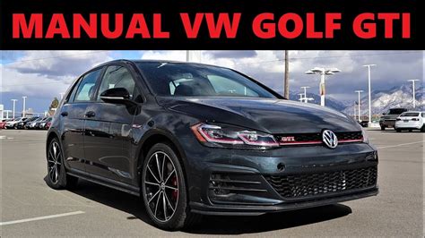 2021 Volkswagen Golf GTI Autobahn Is This The Best Manual Transmission