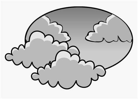 Clip Art Cloudy Day , Png Download - Cloudy Clipart, Transparent Png - kindpng