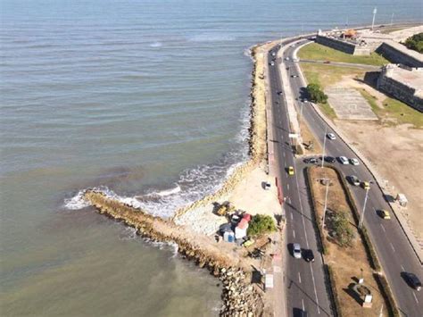 Obras Protecci N Costera En Cartagena Obras De Protecci N Costera