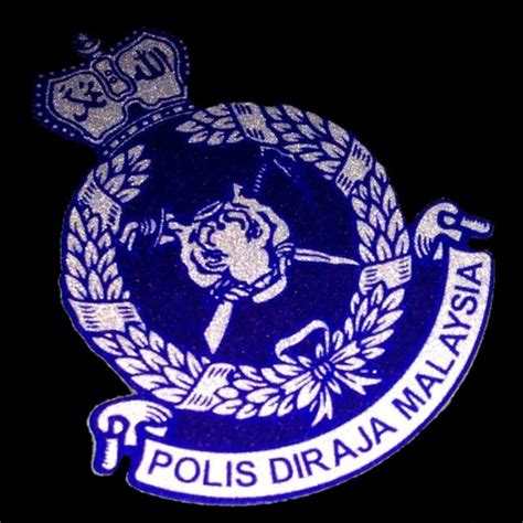 PDRM Reflective Emblem Decal, Motorcycles, Motorcycle Accessories on ...