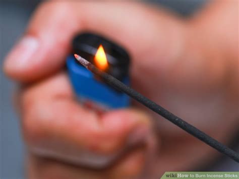 How To Burn Incense Sticks With Pictures Wikihow