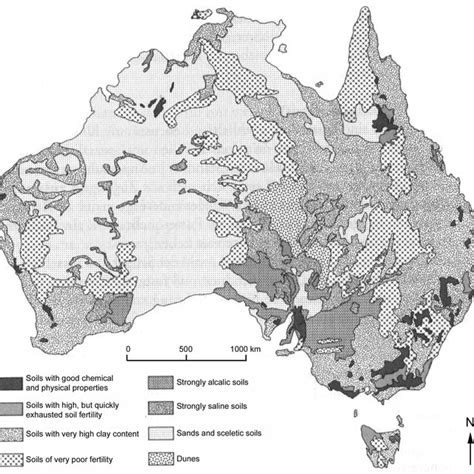 2 The Distribution Of Australian Soils According To The Australian