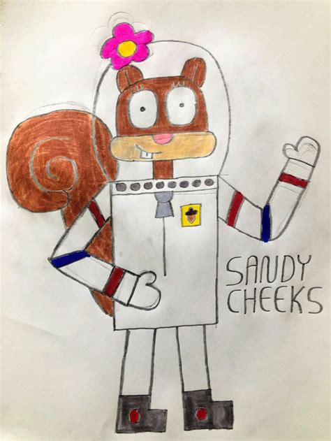 Sandy Cheeks Anime Version