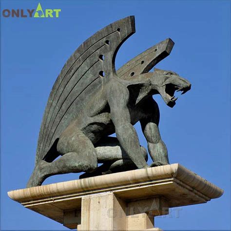 Large Extra Large Concrete Gargoyle Statues For Sale OAB-GS2 | onlyart ...