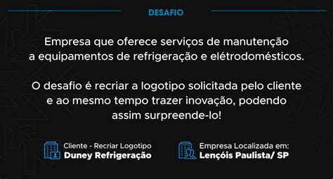 Redesign de Identidade Visual Duney Refrigeração Behance