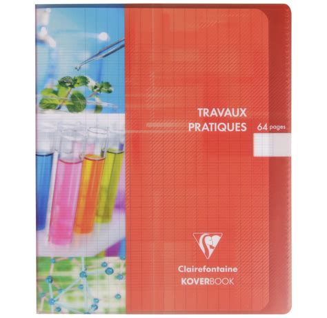 Cahier Koverbook Travaux Pratiques X S Y S Couleurs