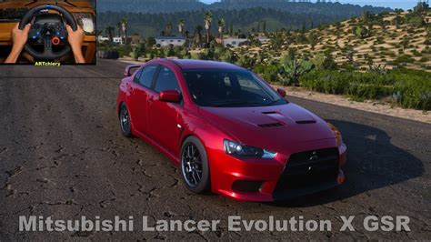 Mitsubishi Lancer Evolution X Gsr Forza Horizon Gameplay Logitech