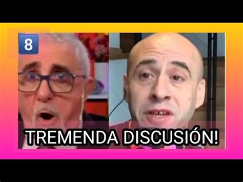 Ricardo Canaletti Se Cruz En Vivo Con Esteban Trebucq Lo Insult Y Se