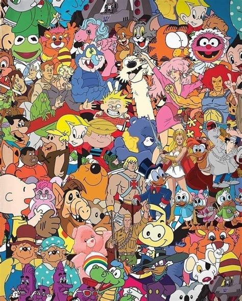 100 Cartoon Characters Childhood – NBKomputer