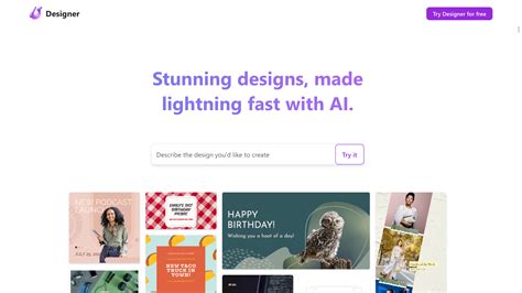 Microsoft Designer - AI-Generated Visuals for Unique Content Creation ...