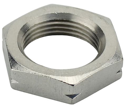 Гайка трубная G 1/2" под ключ SW=32 DIN 431, нержавеющая сталь А2 с ...