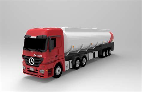 Mercedes Benz Actros Model - TurboSquid 1492056