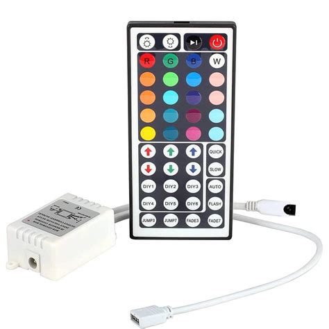 NGHnuifg LED Strip Light Controller 44 Key IR Infrared Wireless Remote