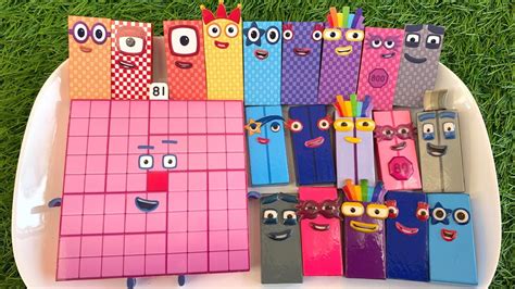 Numberblocks Battle Rainbow Dominoes To Find Eighty One Numberblock