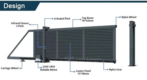 Aluminum Cantilever Slide Gates Mr Tech