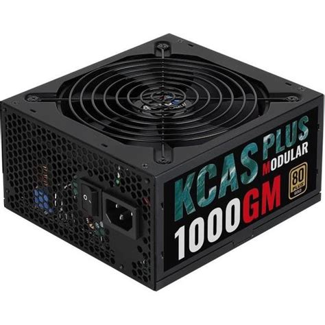 AEROCOOL Alimentation PC Modulaire KCAS PLUS 1000GM 80 Gold