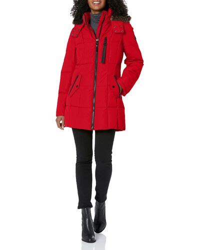 Red Nautica Jackets For Women Lyst