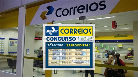 Concurso Correios 2024 Saiu O Edital Níveis Médiotécnico E Superior