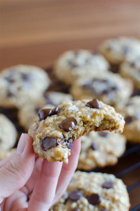 Banana Oat Chocolate Chip Breakfast Cookies