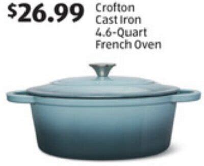 Crofton Cast Iron Quart French Oven Offer At Aldi