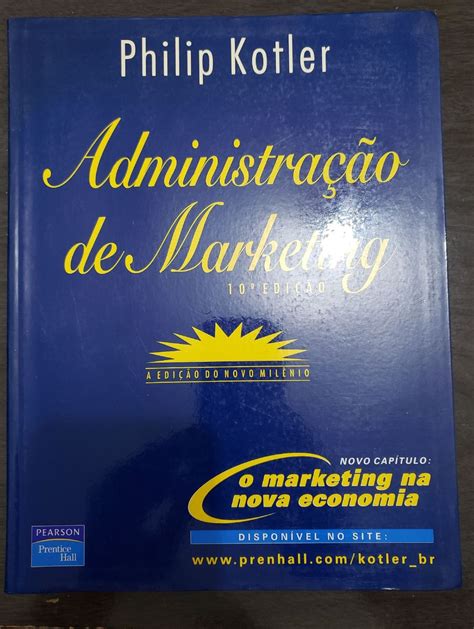 Livros De Philip Kotler - Livro Administração de Marketing Philip Kotler | Livro Pearson Prentice ...