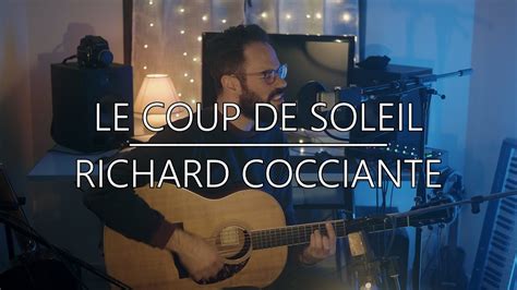 RICHARD COCCIANTE Le Coup De Soleil Cover YouTube