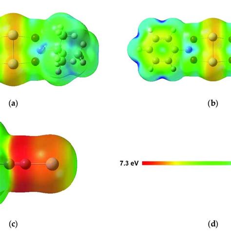 Average Local Ionization Energy Alie Mapped Onto The Molecular