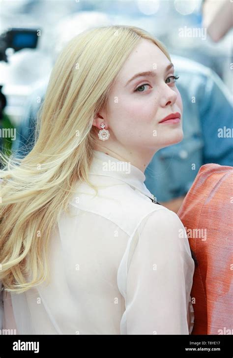 ELLE FANNING, CANNES, 2019 Stock Photo - Alamy