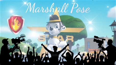 Paw Patrol 🐾pup Save A Puffy Mayor Marshall Pose 😎 Youtube