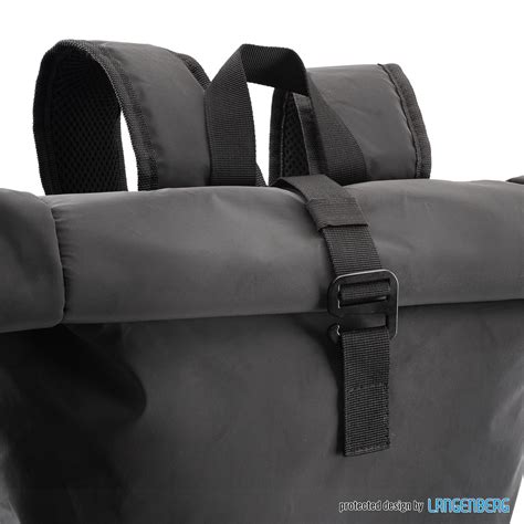 Rollup Rucksack Flash Black Langenberg