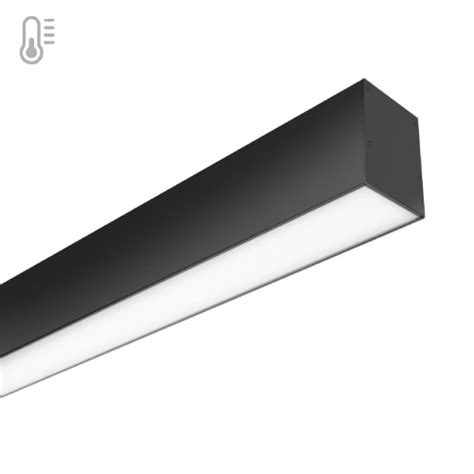 COLGANTE LINEAL 40W NEGRO LUZ NEUTRA PowerEnergy Iluminación Led