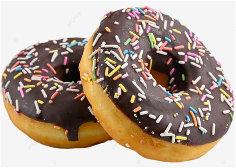 Donut Chocolate Black Vector Donuts Dessert Chocolate Donut Png