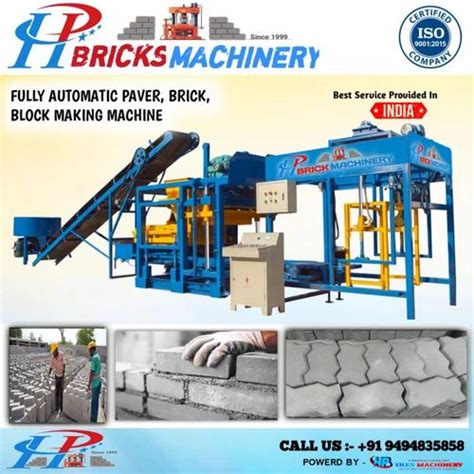 Automatic Cement Bricks Making Machine At 1199000 In Noida ID