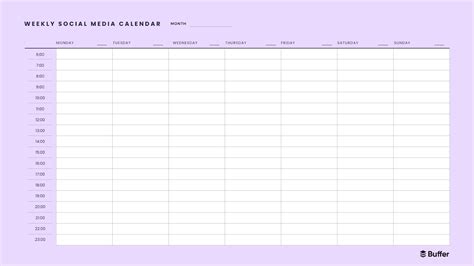 7+ Free Social Media Calendar Templates to Help You Plan Your Content