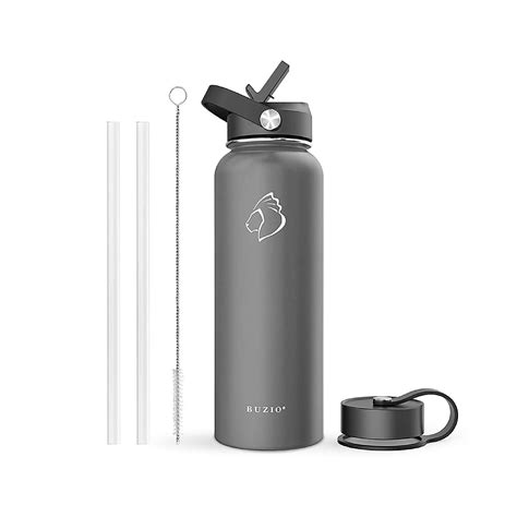 Best Buy Buzio Duet Series Insulated Oz Water Bottle With Straw Lid