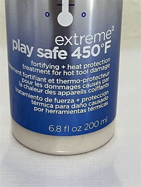 Redken Extreme Play Safe 450 Fortifying Heat Protection Treatment 68 Oz 884486415233 Ebay