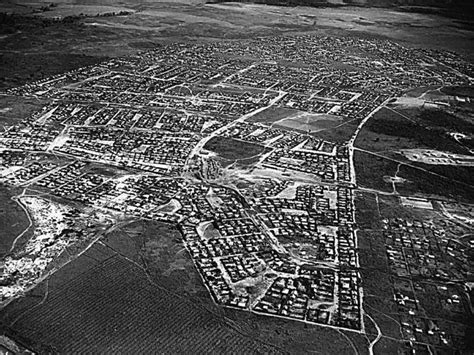 Belgisch Congo Léopoldville Luchtfoto 1940 Drc Rwanda Congo City