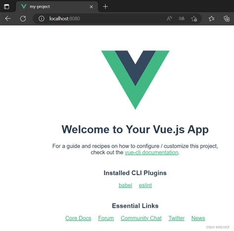 【vue】使用 Vue Cli 脚手架创建 Vue 项目（使用命令行创建）vue Cli 命令 Csdn博客