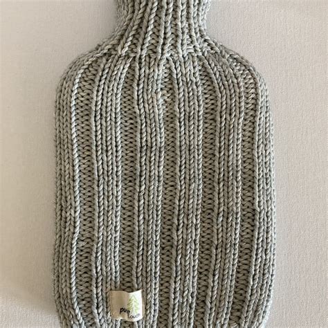 Bamboo Cotton Hot Water Bottle Cover Moksi