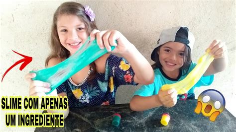 Como Fazer Slime Com Apenas Um Ingrediente Slime Sem Borax Sem Ativado Slime De Água Youtube