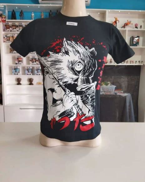 Camiseta Inosuke Demon Slayer Menino Porco Elo